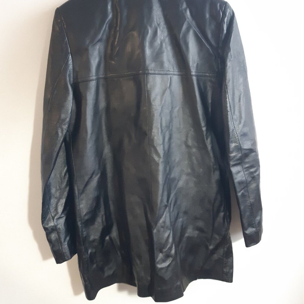 Danier Genuine Leather Coat - Women's XS Mid-Length - Picture 14 of 14